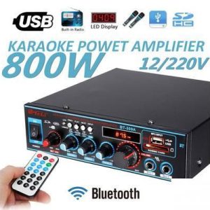 Bluetooth Pojačalo BT-309A sa Digitalnim Plejerom