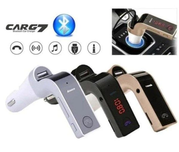 FM Transmiter za Auto 3u1 — Bluetooth Handsfree i Punjač