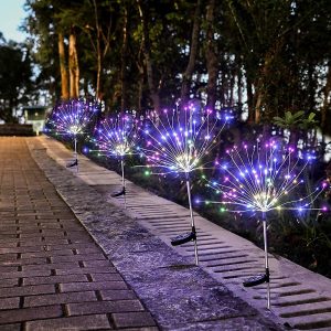 Solarno LED Dekorativno Drvo RGB, Set od 2 Komada