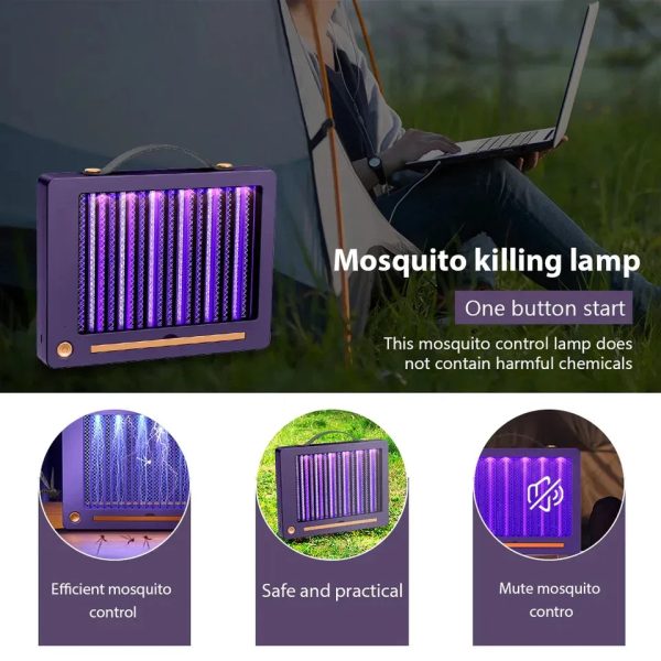 Baštenska Lampa Protiv Komaraca i Insekata (USB)