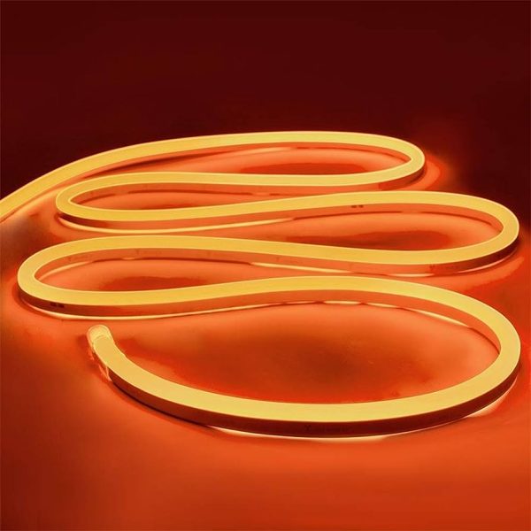 LED Neon Fleksibilna Traka 5m - Narandžasta