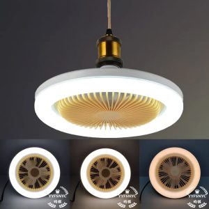 LED Ceiling Light Bulb with Fan E27