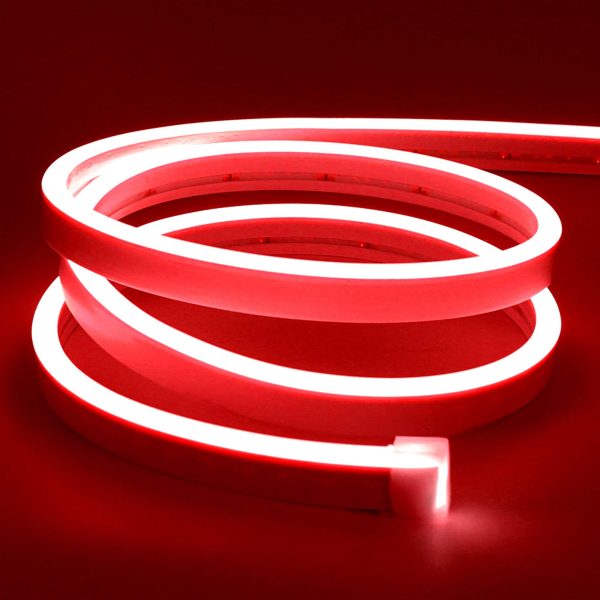 LED Neon Fleksibilna Traka 5m - Crvena