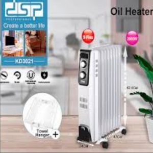 Uljani Radijator DSP KD-3021 9 Rebara 2000 W