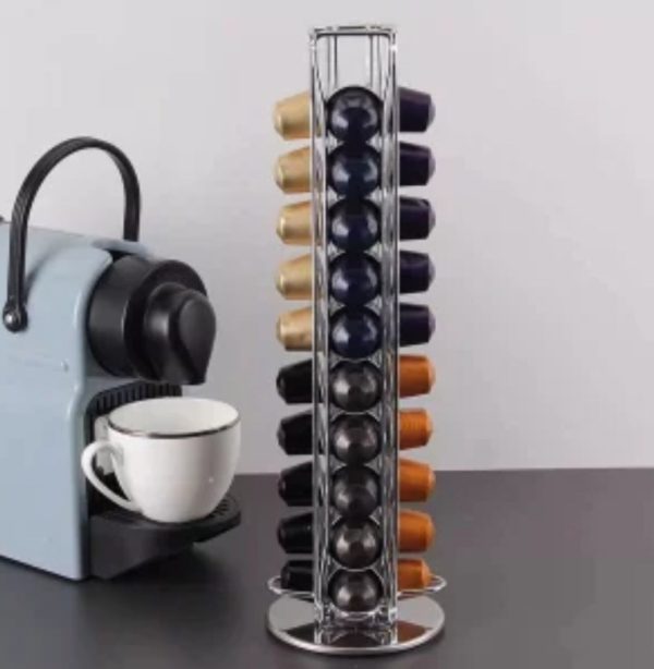 Rotirajući Stalak za Kafe Kapsule Espresso, 40 Mesta