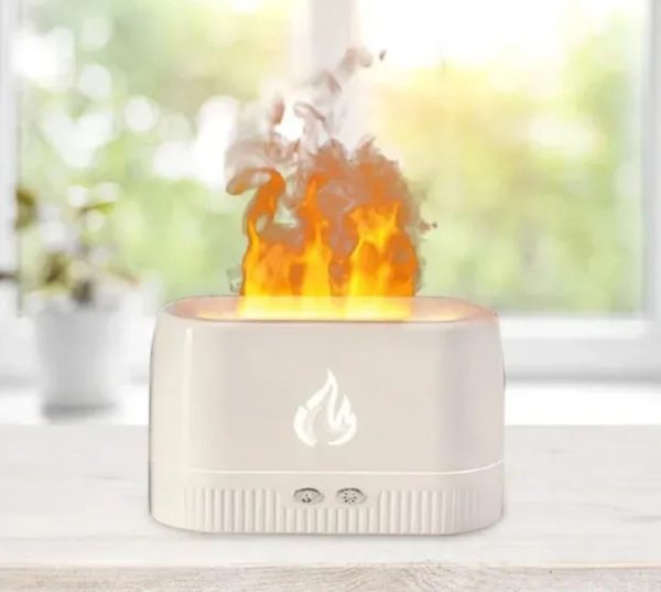 Aroma Difuzer sa Efektom Plamena LA-0630, Beli