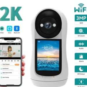 WiFi Smart Kamera 3MP sa Ekranom i Video Pozivom