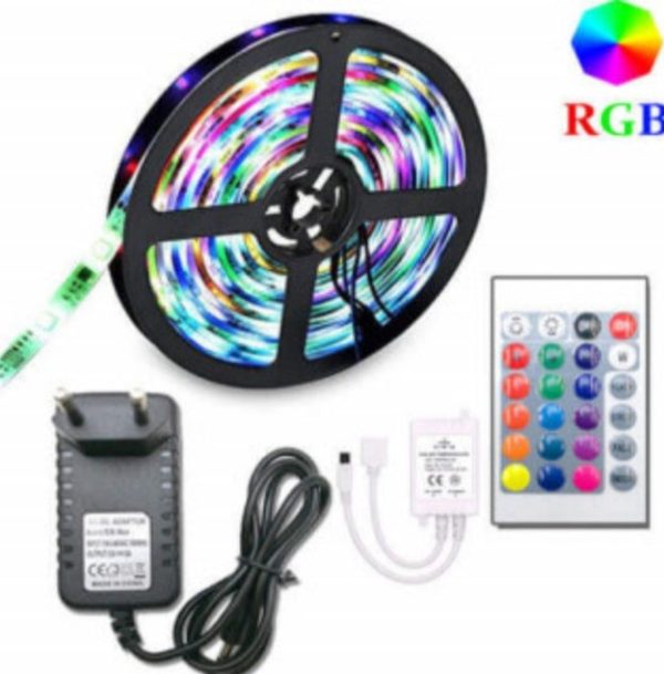 LED RGB Traka sa Daljinskim Upravljačem 5 m