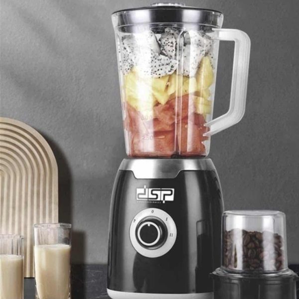 Električni blender i sokovnik 2-u-1 sa mlinom za kafu DSP, 350W