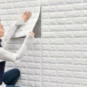 Self-Adhesive 3D Wall Panels, Set of 12
