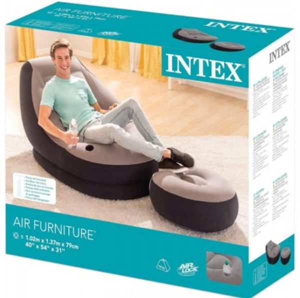 Intex Fotelja sa Tabureom na Naduvavanje