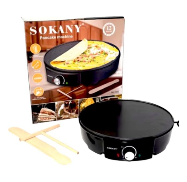 Električni Aparat za Palačinke Sokany SK-1002, 1200W
