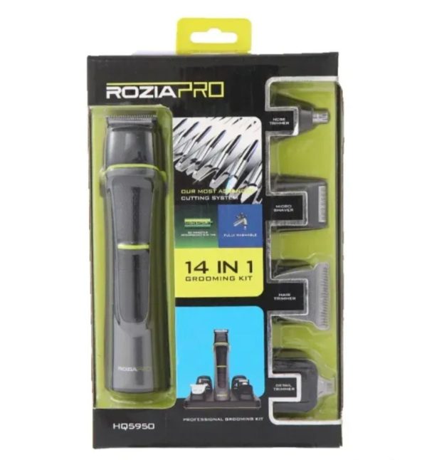 Rozia Pro HQ5950 Mašinica za Kosu i Bradu 14u1