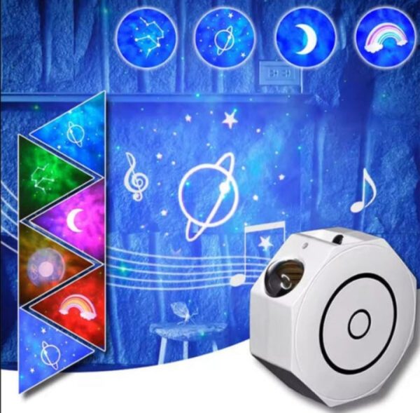 Oktagon Zvezdani Projektor sa Bluetooth Zvučnikom