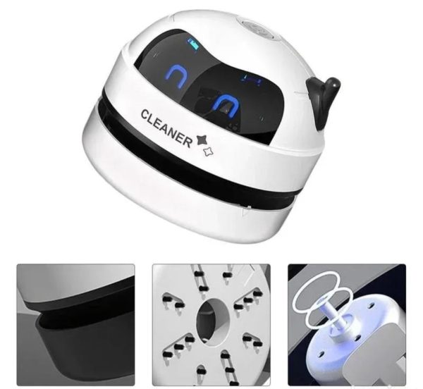 Mini Robot Usisivač za Sto i PC Opremu