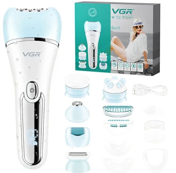 Ženski epilator i trimer 6u1 VGR-733
