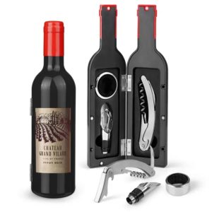 Poklon Set za Vino u Obliku Boce