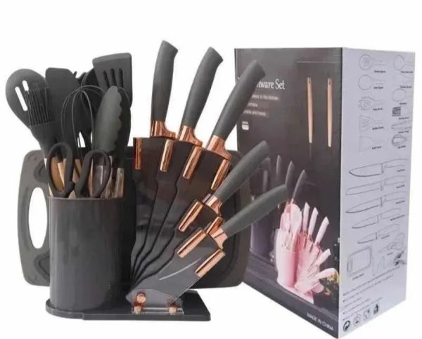 Silikonski set kuhinjskog pribora