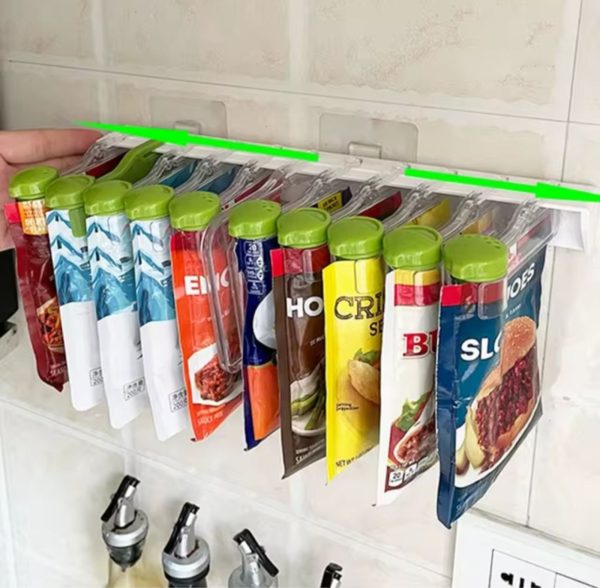 Zidna polica za začine, set 10 komada