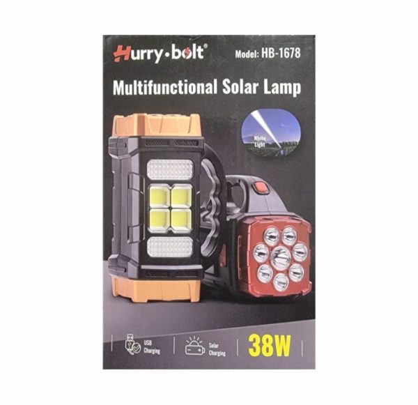 Multifunkcionalna Solarna Lampa HB-1678 38W