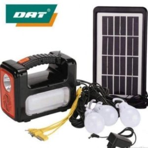 Solarni Sistem za Osvetljenje sa 3 Sijalice, Radiom i Bluetoothom