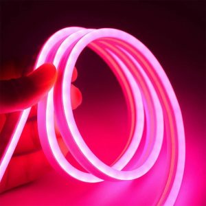 LED Neon Fleksibilna Traka 5m - Pink