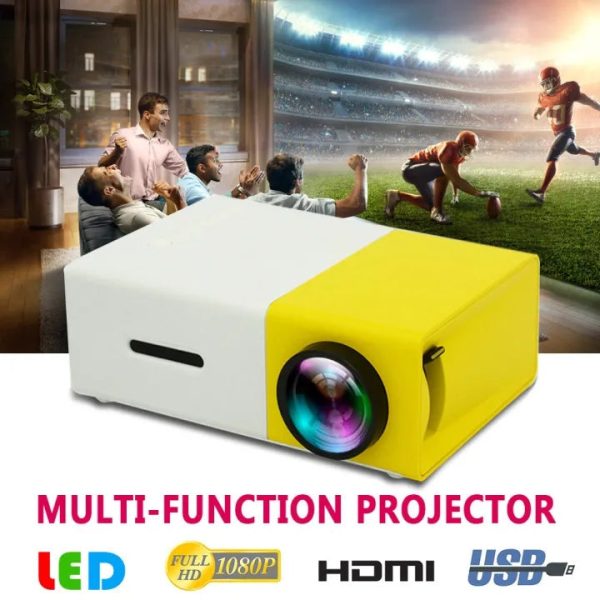 Mini LED Projektor YG300 (Full HD podrška)