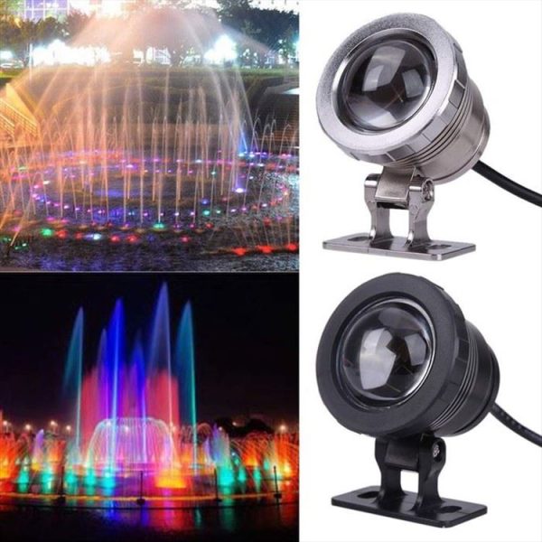 Podvodna LED RGB Lampa 12V 9W sa Daljinskim