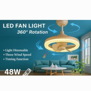 LED plafonska lampa sa ventilatorom 48W (ML-102)
