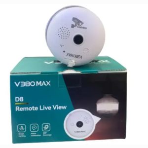 V380 MAX D8 Camera Light Bulb with E27 Socket