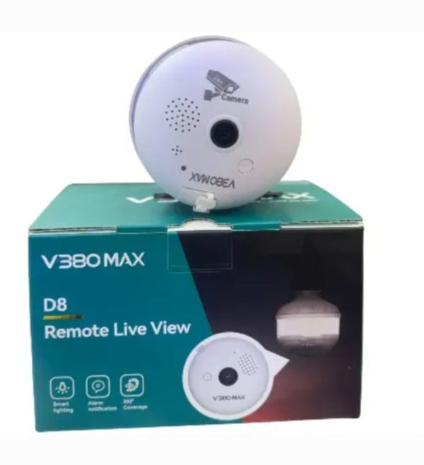 Kamera Sijalica V380 MAX D8 sa E27 Grlom