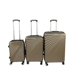 Set Putnih Kofera 3u1 — Zlatni