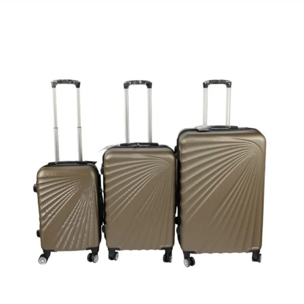 Set Putnih Kofera 3u1 — Zlatni