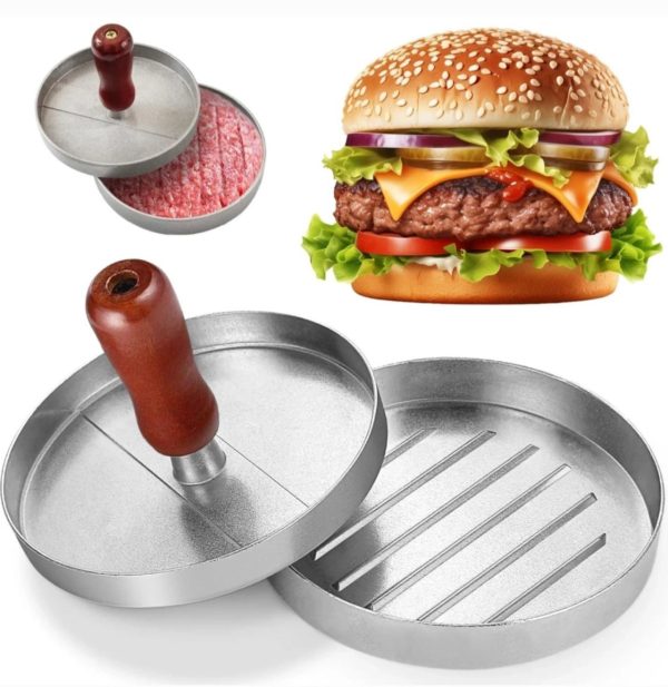 Ručna Presa za Burgere od Livenog Aluminijuma