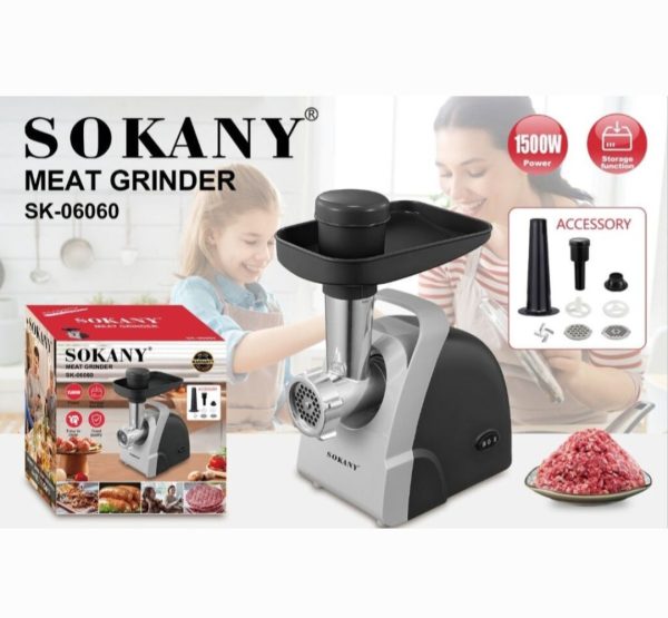 Mašina za Mlevenje Mesa Sokany — 1500 W