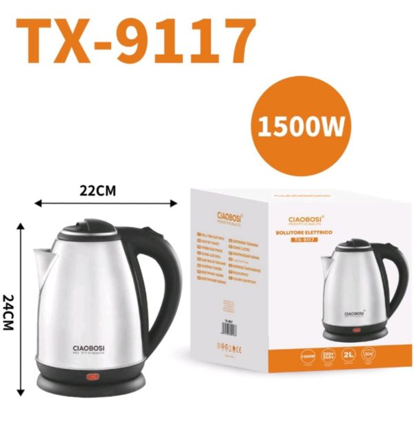 Električno Kuvalo za Vodu Ketler TX-9117, 1500 W