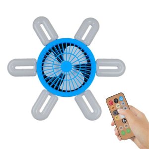 LED Sijalica sa Ventilatorom 60W i Daljinskim Upravljačem
