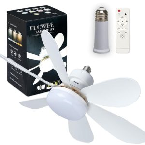 Потолочный вентилятор с LED-подсветкой 40W