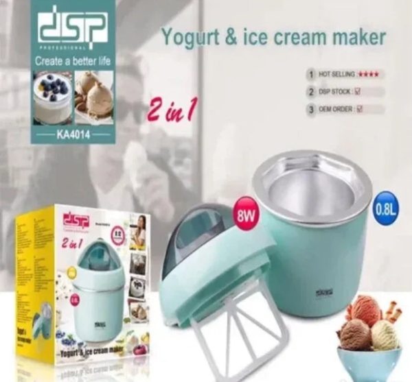 Aparat za Jogurt i Sladoled DSP KA-4014, 2u1