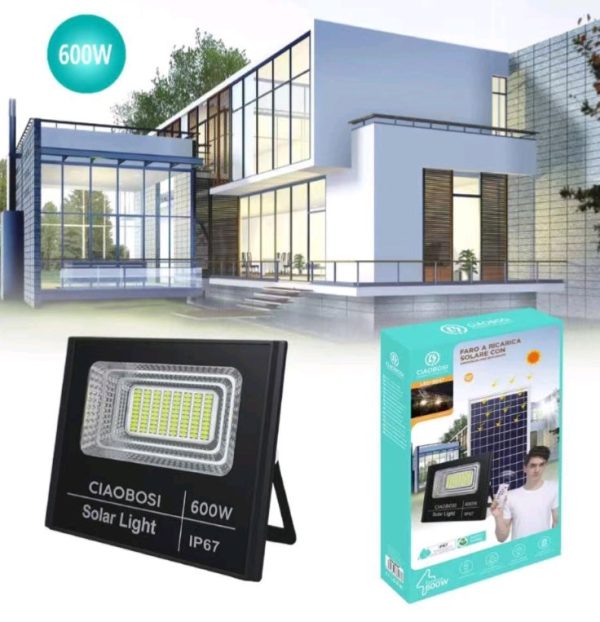 Solarni LED Reflektor 600W IP67 Ciaobosi 8547