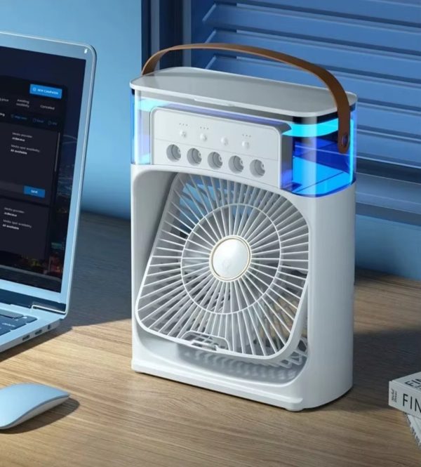 Mini prenosni ventilator i ovlaživač vazduha
