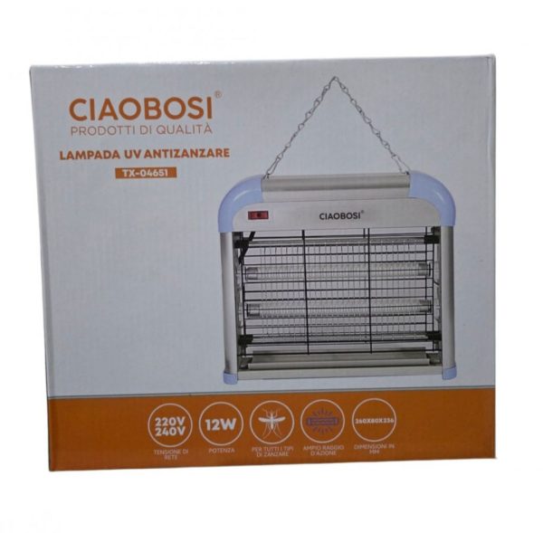 Električna Lampa Protiv Komaraca i Insekata Ciaobosi TX-04651, 12W