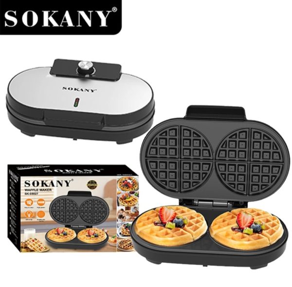Aparat za vafle Sokany SK-08027, 1400W