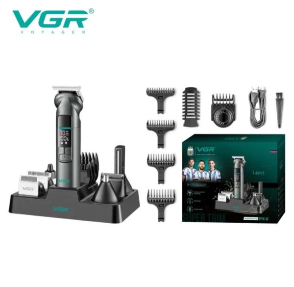 VGR V-096 Grooming Set 14 u 1 (IPX7)