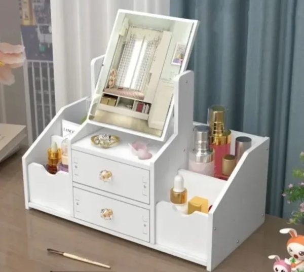 Organizator za Šminku i Kozmetiku sa Ogledalom