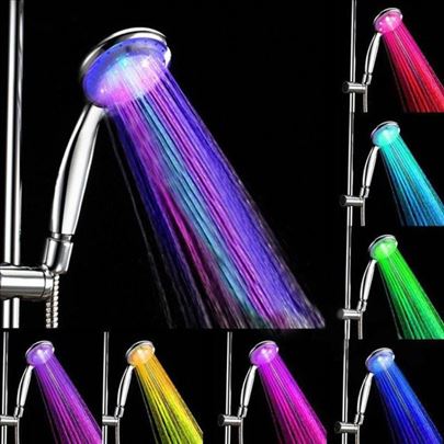 LED Svetleći Tuš koji Menja Boje - Bez Struje