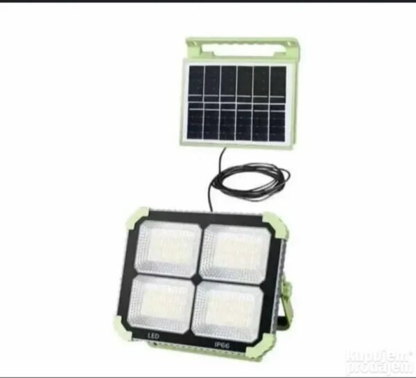 Solarni reflektor sa daljinskim i power bankom