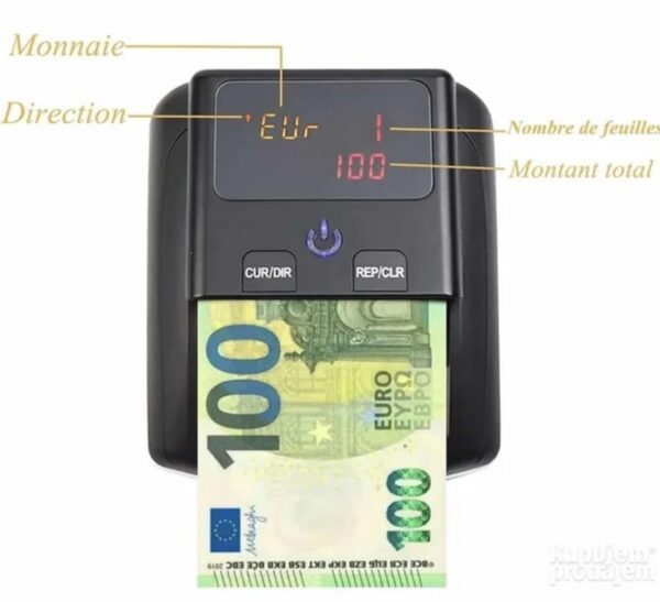 Detektor novčanica - UV, magnetni, RSD EUR USD