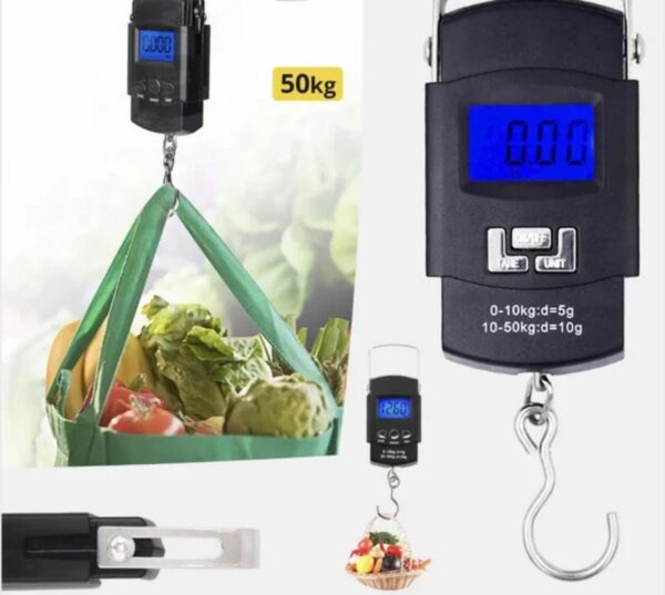 Digitalna viseća vaga do 50 kg sa kukom