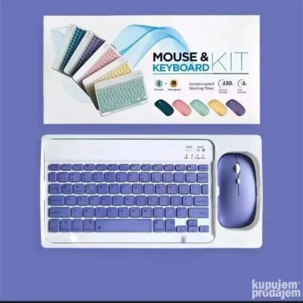 Bežična tastatura i miš set - Bluetooth za sve uređaje